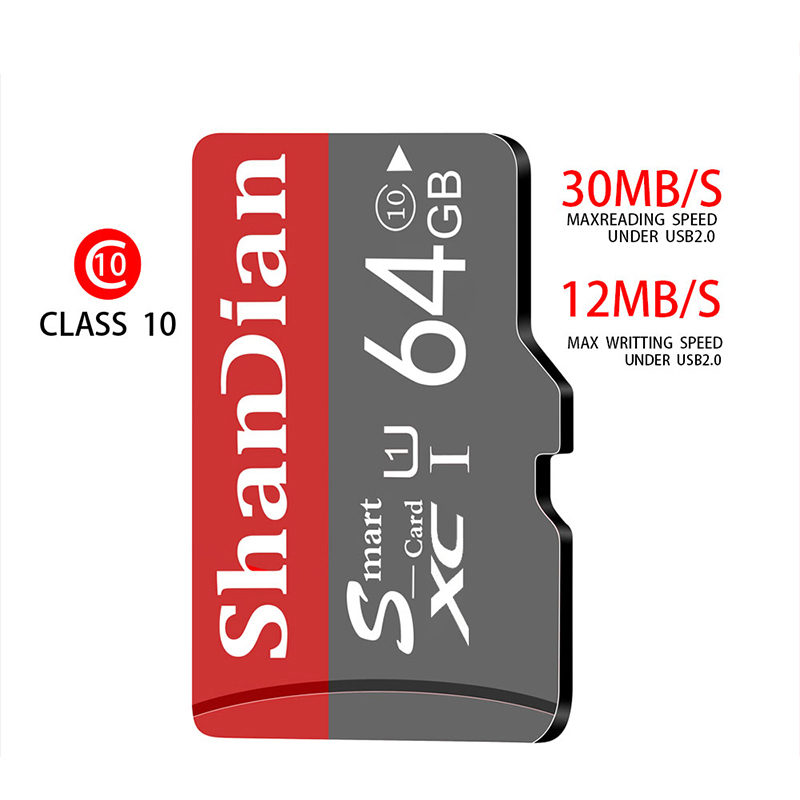 SAHNDIAN Ultra Micro SD 128GB 32GB U1 A1 Class 10 64GB 256GB Micro SD Card SD/TF Flash Card Memory Card 512G microSD For PhonePC
