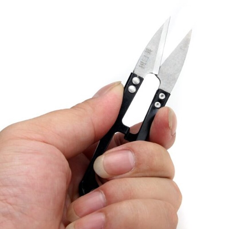 U form sax trådklämmor färg slumpmässigt perfekt för pärlsträngning, sömnad och broderi/detaljhandel