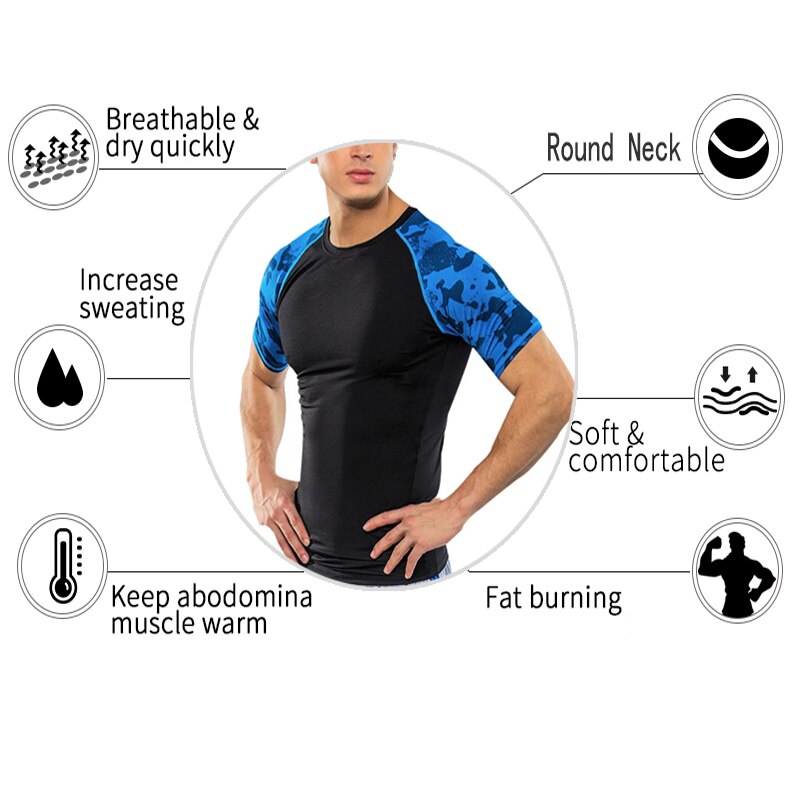 Fahion Men Running T Shirt Men O-neck T-shirt Bodybuilding Sport Shirts Tops Gym Men Tees