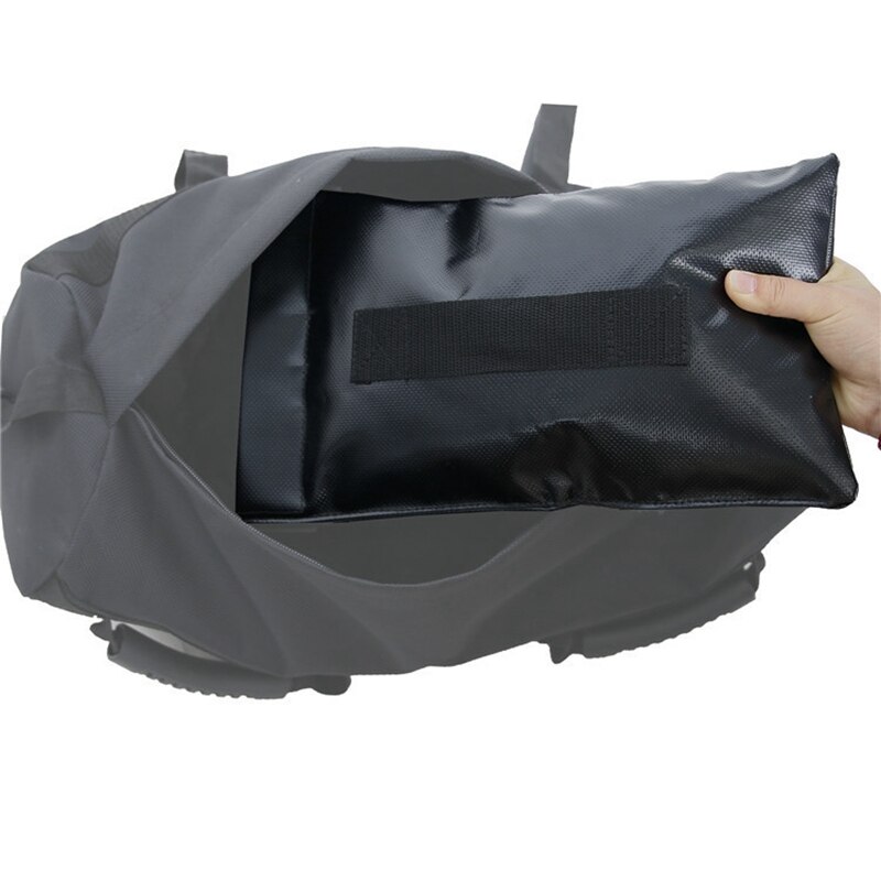 Saco de arena de 2 piezas para entrenamiento, bolsa de relleno interior, resistente al agua, para Fitness, gimnasio, peso