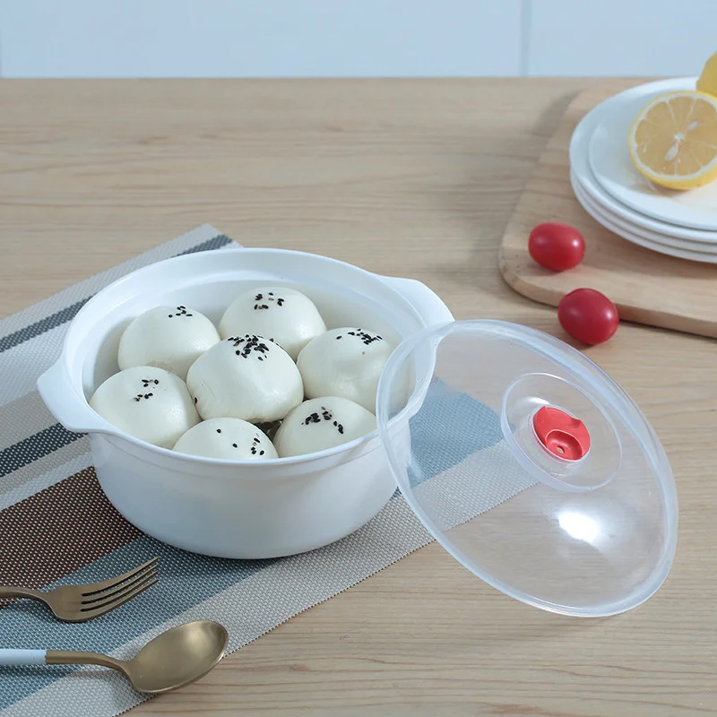 S/M/L Magnetron Speciale Doos Verwarmde Soep Pot Gestoomde Knoedel Rijst Gestoomde Broodjes Met Deksel Voedsel Koken Container Keuken Tool