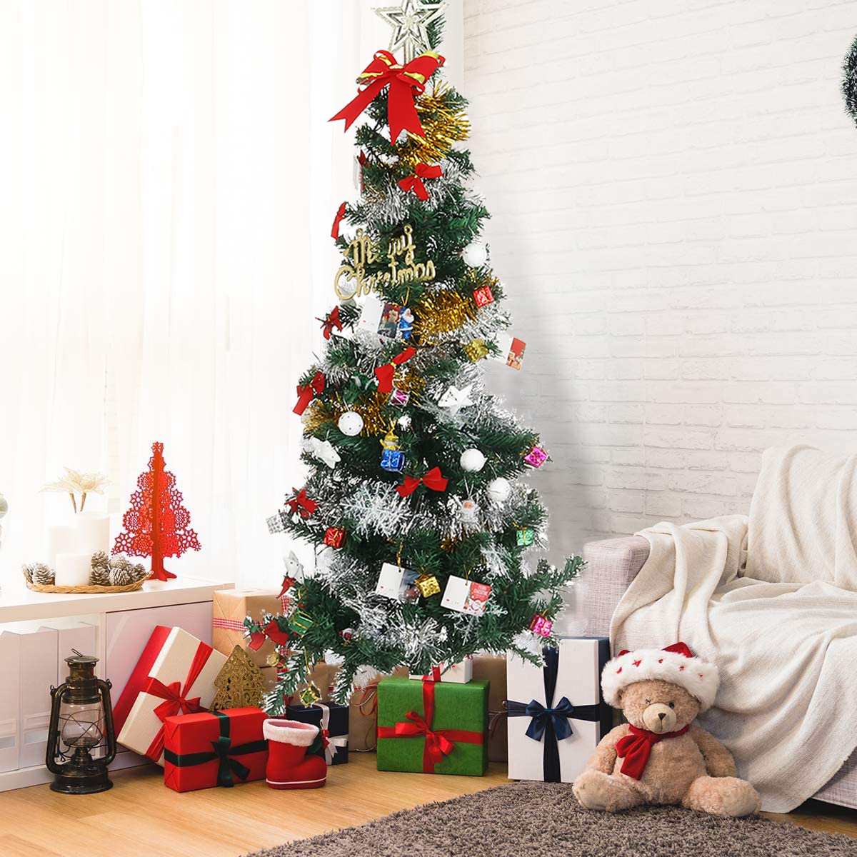 Christmas Tree PE+PVC Encryption Large Christmas Tree Home Decoration main image 1