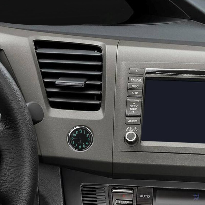 Mini Klok In Auto Mechanica Quartz Klok Mini Auto Horloge Digitale Auto Klok Auto Klok
