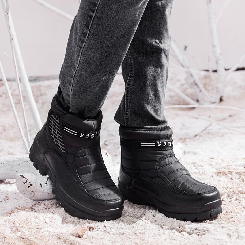 Lcxmnd autumn and winter main push leather Plush warm mountaineering shoes