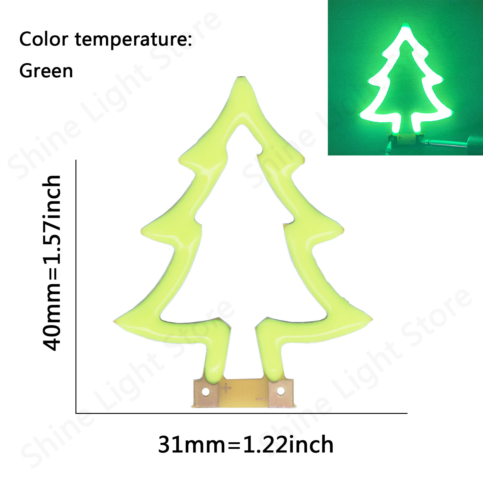 Velas LED COB Micro Flash Edison 3V LED diodo de filamento de Color de cumpleaños decoración de letras de amor accesorios de bombilla DIY: Blanco