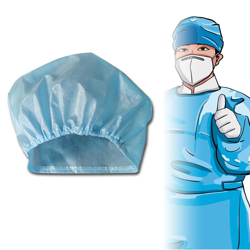 Protective Safety Disposable Non-woven Protection Isolation Shoes Cover Headgear Unisex Anti-Pullution Covers