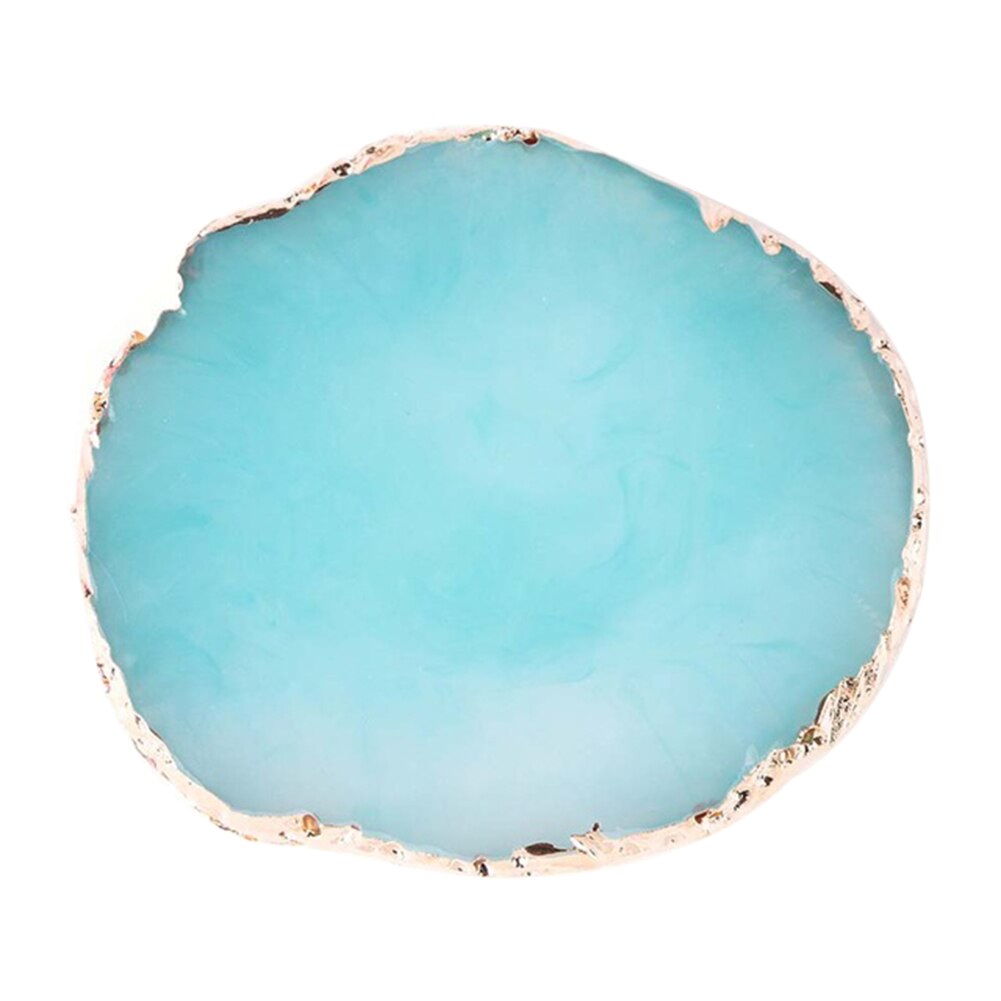 Hars Make Mixer Nail Art Polish Mengen Plaat Foundation Coloring Palet Glad En Professionele, Te Reinigen En Veeg.: Blauw