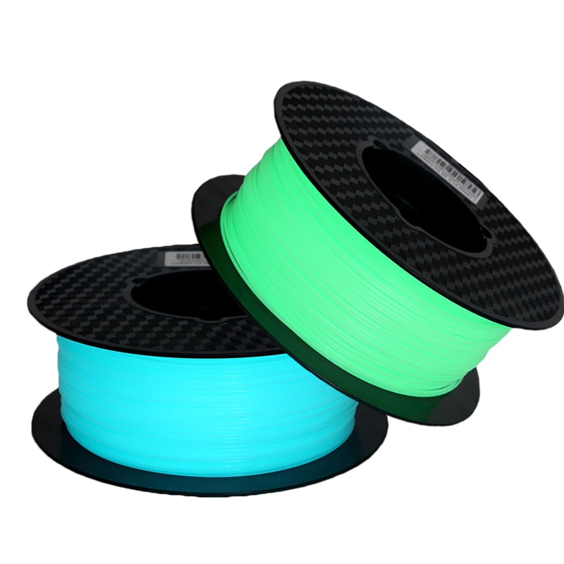 Noctilucous 3D Printer Filament PLA 1.75mm 250G/500g/1kg Noctilucent 3D Printe Material Glow in the Dark Noctilucous Blue Green