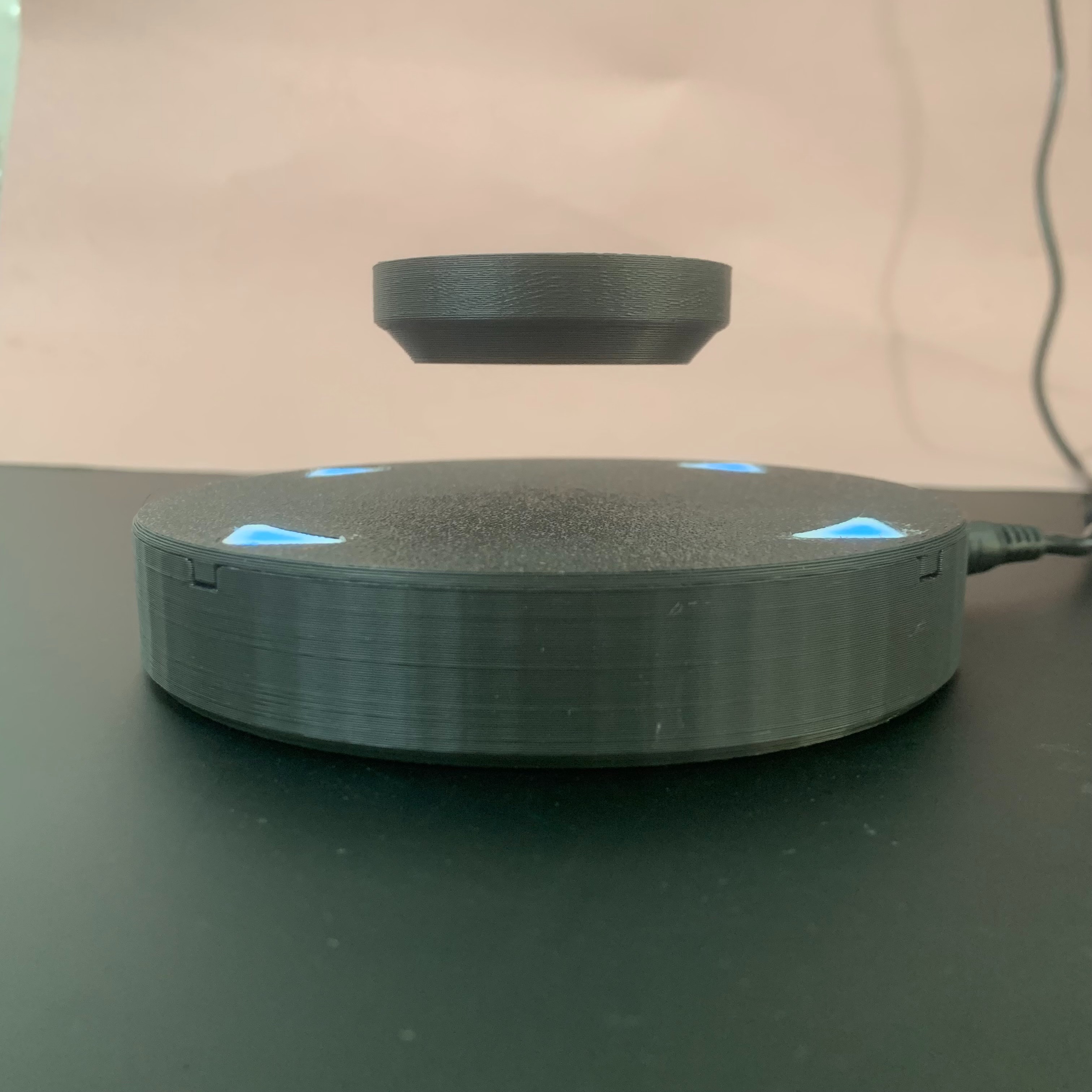 Moduł Lewitacji Magnetycznej Bez Metalu Lewitacja Magnetyczna Ruch Lewitujący Kabina Lewitacyjna Magnetyczna 0-500g: Pomarańczowy