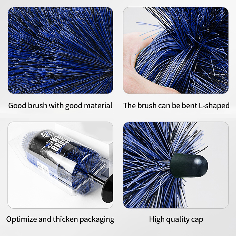 Car Tire Cleaning Brushes Tire Rim Washing Brush Wheel Clean Tools for Truck Motor Engine Grille Auto Washing Detailing Brush