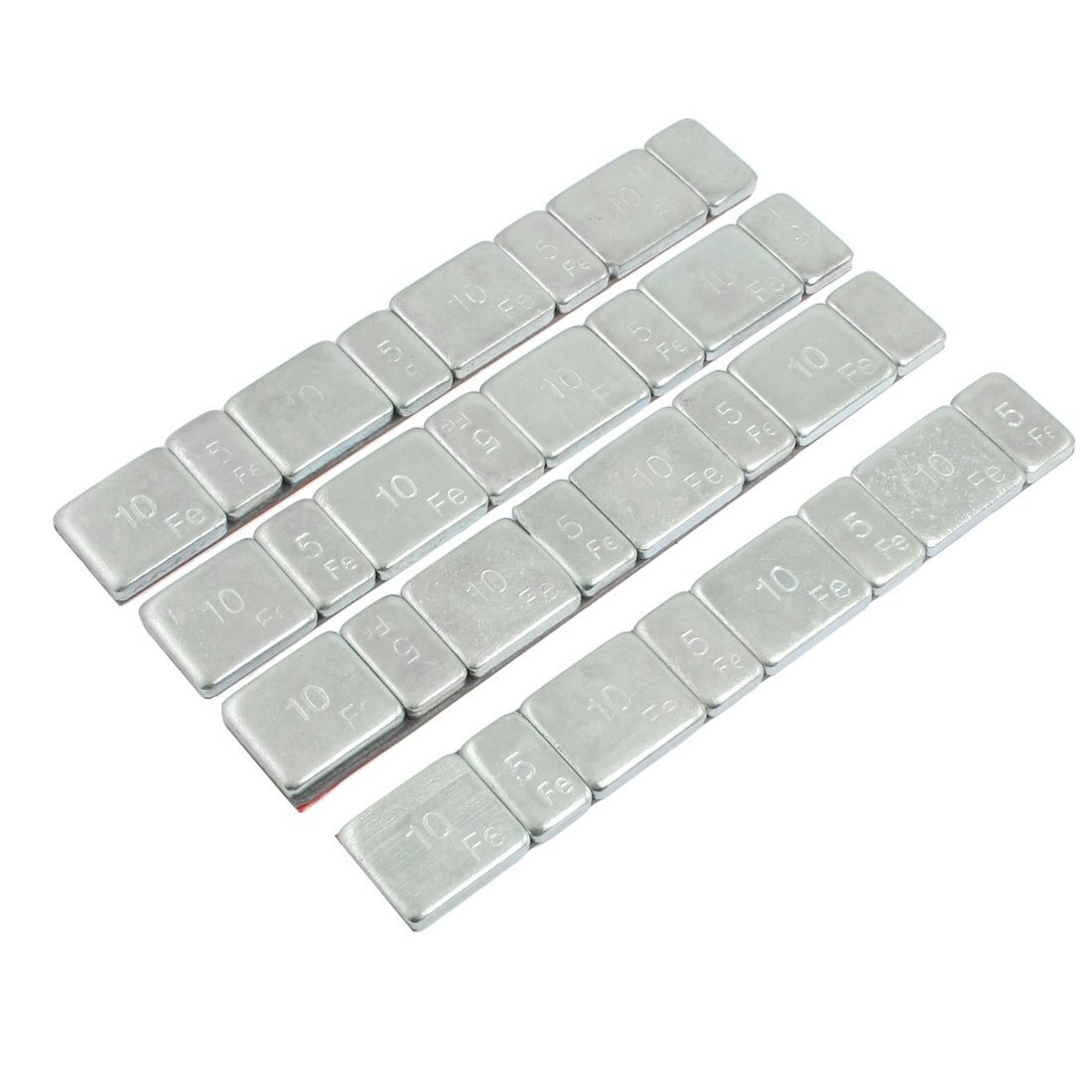 4 stuks Zelfklevende Autoband Balanceren Gewichten Strips 2.1 oz 60g