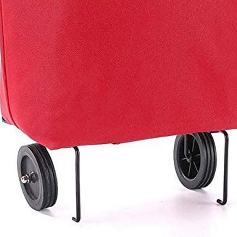 Reusable Grocery Bags with Wheels Foldable Shopping Bags Large Capacity Produce Bags for Grocery