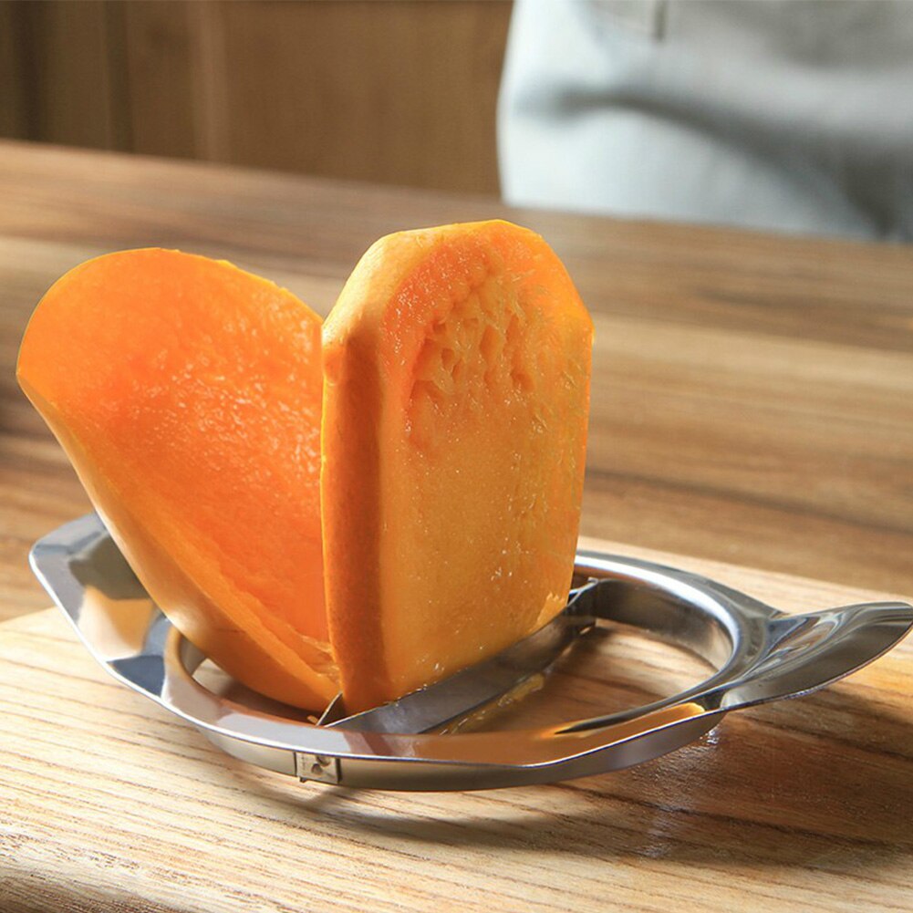 Shredder Peach Fruit Splitter Anti Rolling Sharp Home Kitchen Peeler Corer Stainless Steel Separating Slicer Cutting