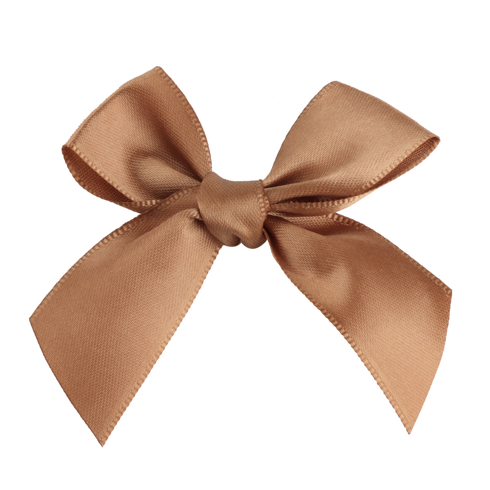 20/50 Uds. Lazos de cinta coloridos, cinta de satén de poliéster, lazo, sombreros de flores, ropa, , de boda, decoración artesanal DIY: Caqui oscuro / 21 cm