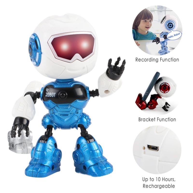 De Tweede Generatie Van Legering Robot Touch Sensor Muziek Q Versie Robot Vroegschoolse Onderwijs Smart Speelgoed Sensor Gebaar