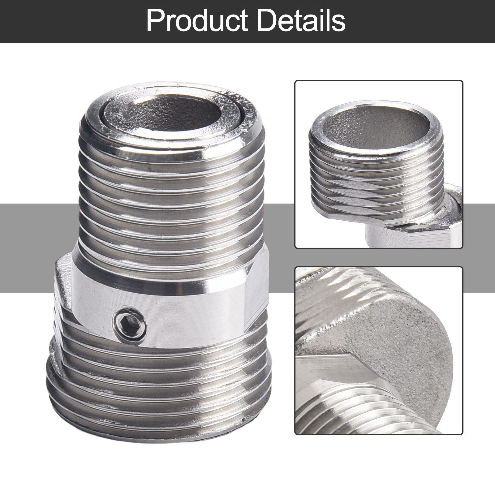 Adaptador de canto excêntrico, torneira ajustável angular, pé curvo, estilo curto ou longo, cozinha e banheiro, 360 graus
