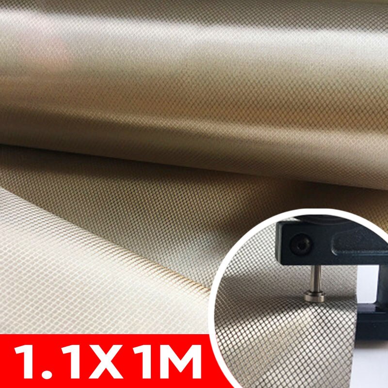 Anti Radiation RFID Shielding Fabric 1.1*1M Rayproof Lining Conductive Clothing