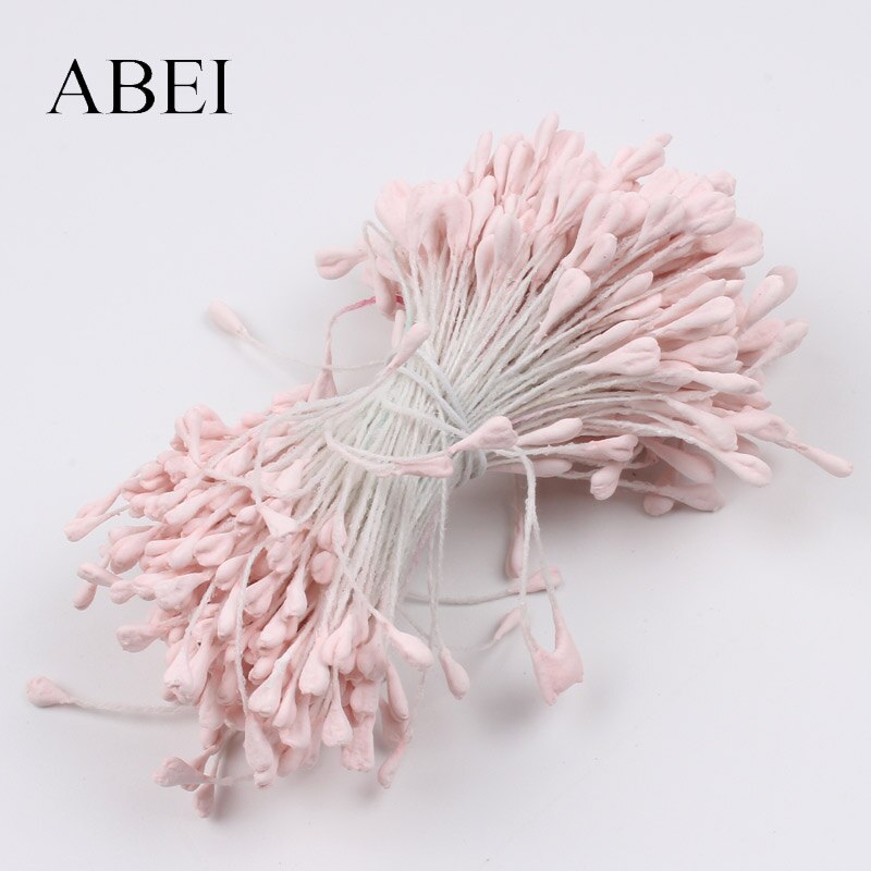 5mm 350pcs Kunstmatige Bloem Stamper Handgemaakte Kous Bloem Materiaal Matte Meeldraden voor Wedding Plakboek Cake Decoratie: 5