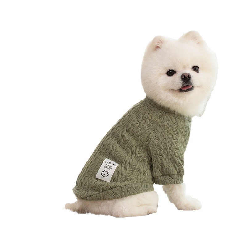 Suéteres cálidos para perros para otoño e invierno, ropa para cachorros y gatos, prendas de punto para perros y gatos, ropa para cachorros, suéter de para perros, invierno