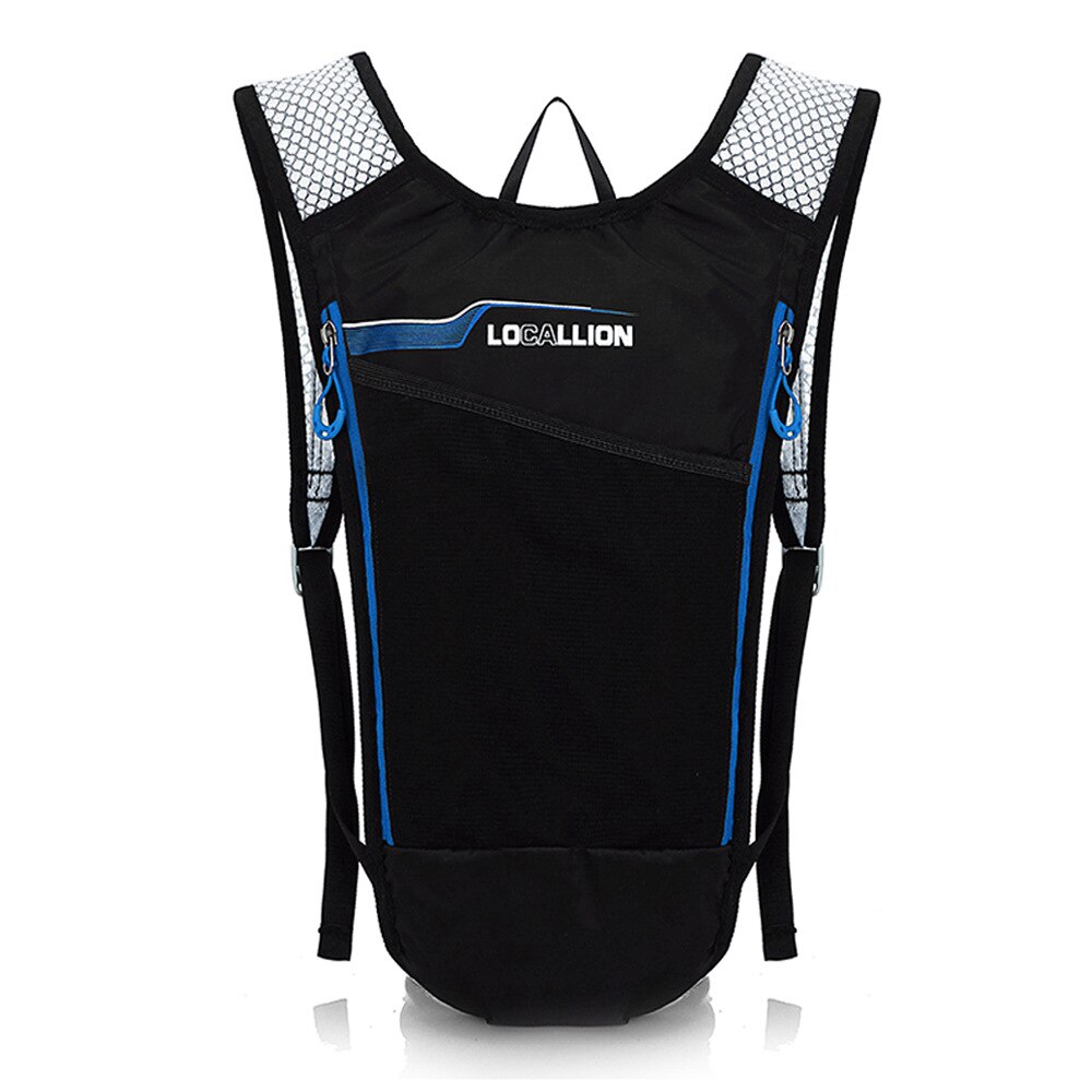 Outdoor Sport Bag 5L Ultralight Cycling Backpack Hiking Climbing Travel Hydration mini Bicycle Bags Backpacks: Blue