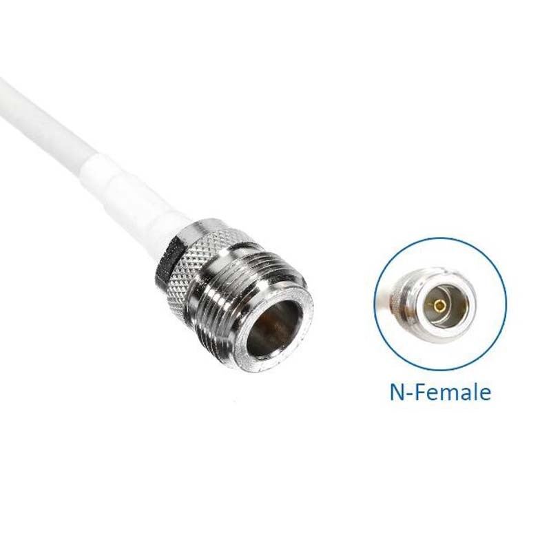 JX antenna 10M cable 698-960/1710-2700MHZ 12dBi 3G 4G Lte Antenna Mobile Antenna SMA/N connector for 3G 4G router USB Modem: N female connector