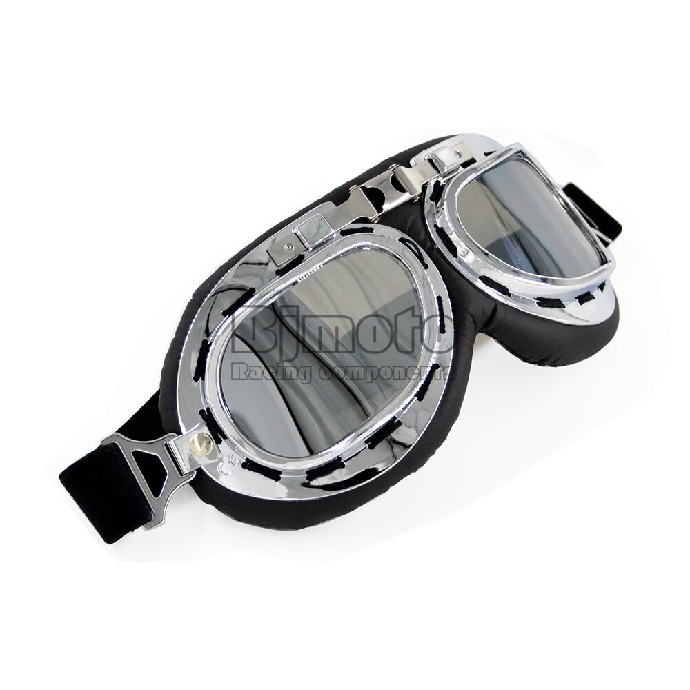 Bjmoto Motor Motorcycle Goggles Gekleurde Zonnebril Scooter Moto Bril 5 Kleuren Motocross Goggle