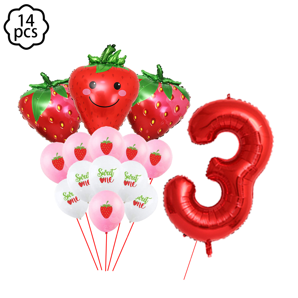 Strawberry party plates cups napkin tablecloth supplies baby shower kids girls birthday supplies Strawberry birthday Party Decor: Chocolate