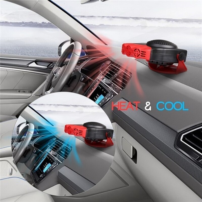 Aquecedor de carro 12v 24v carro elétrico aquecedor vento defogger neve defogger ar descongelamento