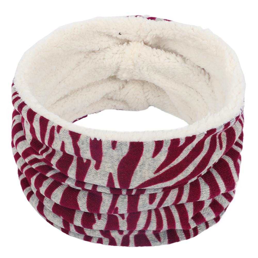 hiver en peluche foulards pour enfants anneau foulards garçon fille foulard épais cou porter accessoires enfants col en laine écharpe