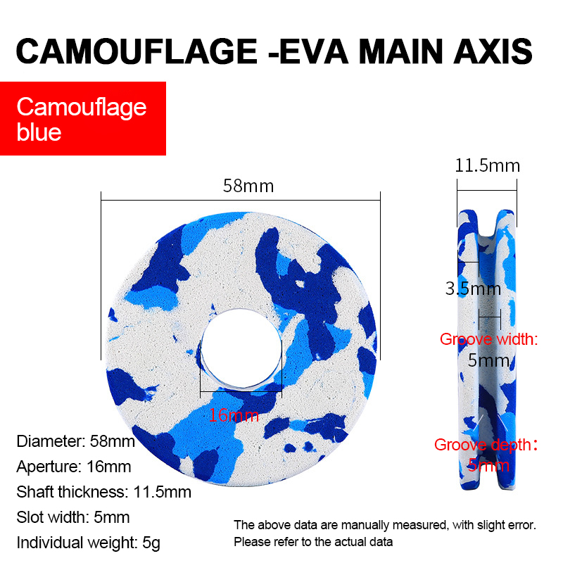Carretes de espuma EVA para aparejos de pesca, líder de línea, tablero de bobinado de pesca colorido, herramienta de aparejos de almacenamiento de línea de anzuelo de pesca, 5/10 Uds.