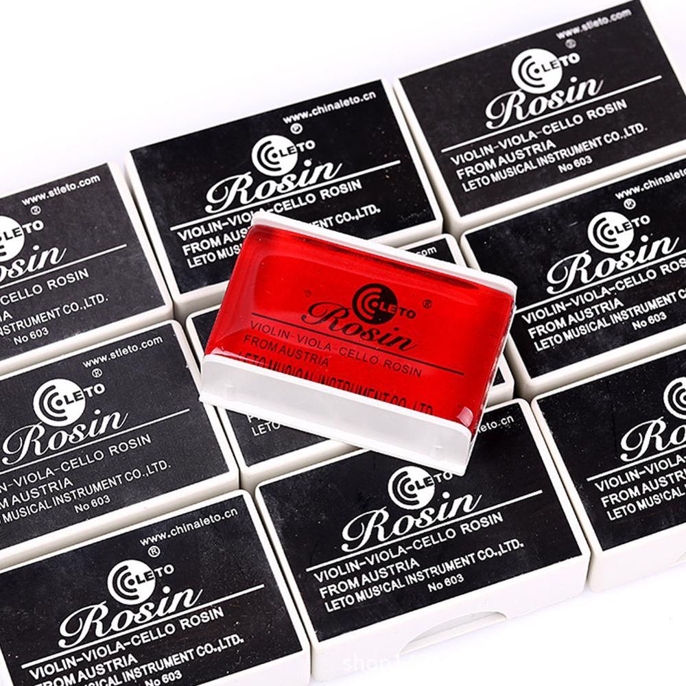 50pcs Rosin Resin for Violin Viola Cello Erhu Bowed String Musical Instrument Useful 603，Well pack to defend damage