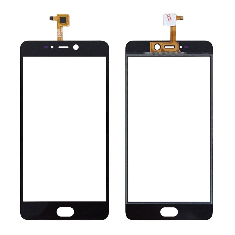 Sensor de toque vidro frontal para leagoo t5 digitador da tela toque para o telefone móvel leagoo t5c painel toque com ferramentas gratuitas: Black With Tools