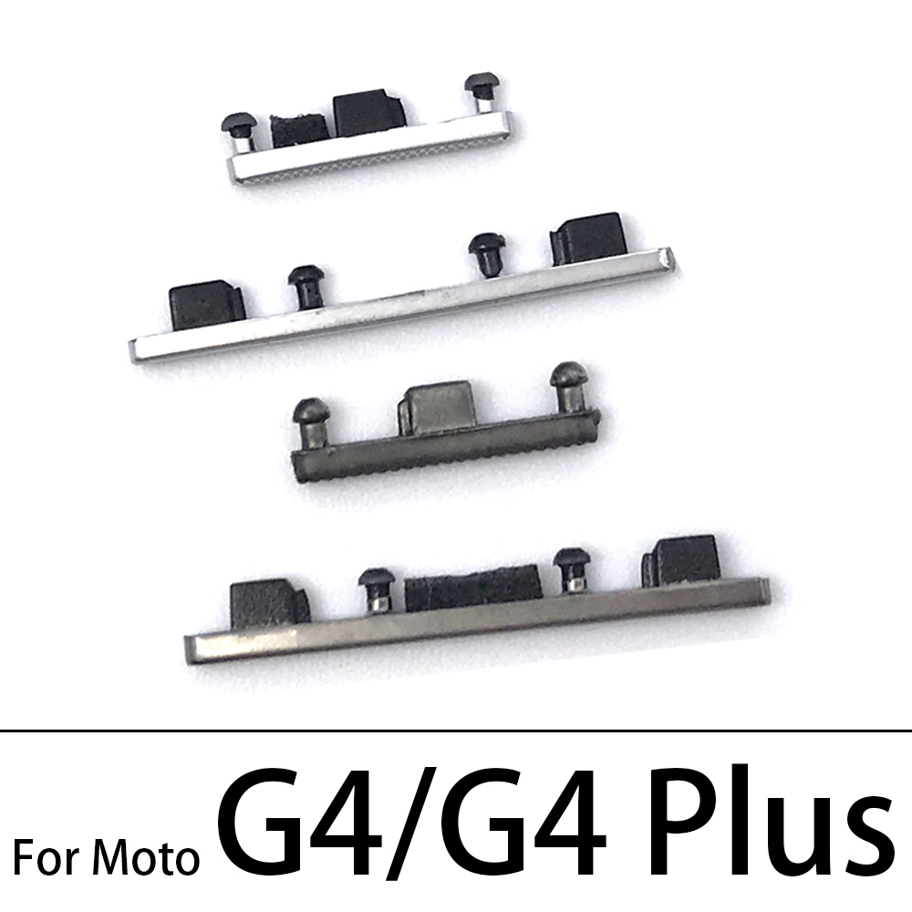 20pcs/lot, Side Power Key + Volume Button For Motorola Moto G6 Play G4 G5 G5S G6 Plus Side Key