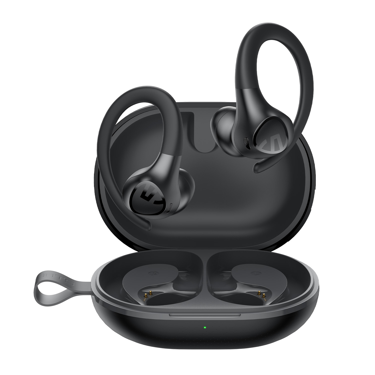 SoundPEATS Wings 2 Bluetooth 5.3 bezprzewodowe słuchawki douszne wodoodporne sportowe słuchawki douszne z dotykiem kontrola aplikacji 30 godzin: Default Title