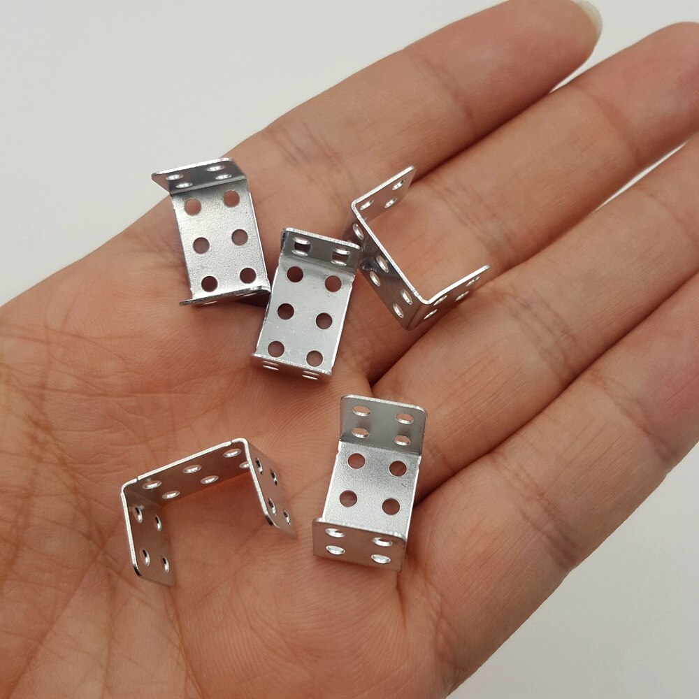 5PC/lot U-shaped Angle Iron Bracket Corner Brackets Corner code Perforated shaft bracket