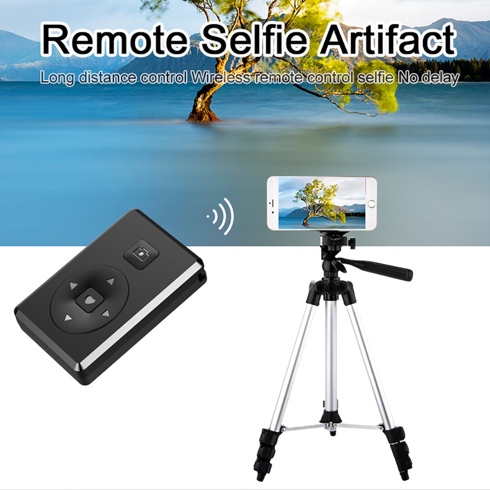 For Sports Camera Mobile Phone Remote Controller Button Video Bluetooth Smart Mini Photo Self Timer Wireless Remote For Tik Tok