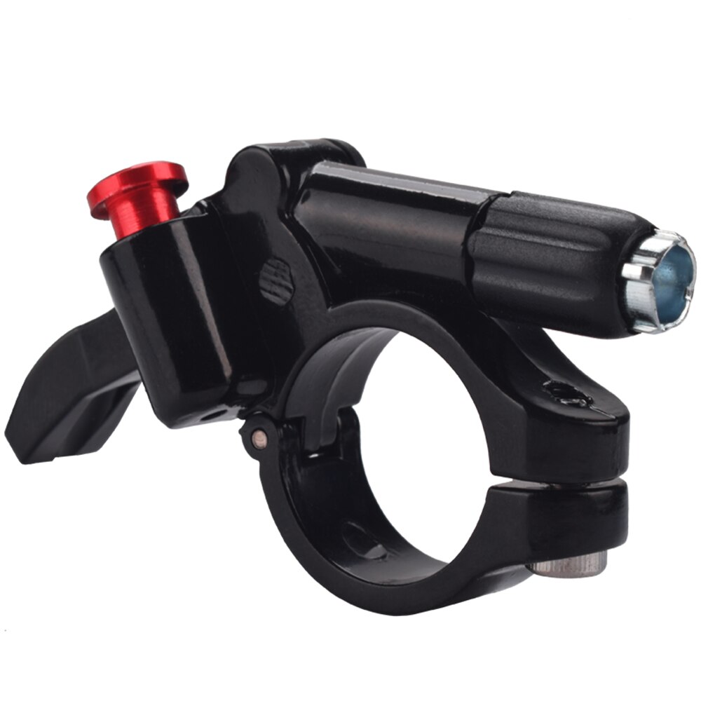 Bike Remote Lockout Hendel Vork Lockout Draad Bedieningshendel Aluminium Mountain Fiets Vork Lock Controle Onderdelen Met Kabel