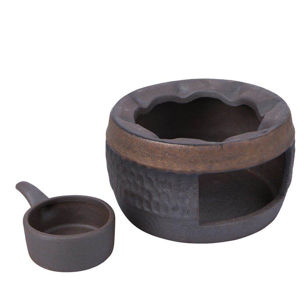 1Pc Theepot Warmer Retro Keramische Thee Warmer Thee Heater Keramische Kaars Standhouder Thee Kachel Warmer