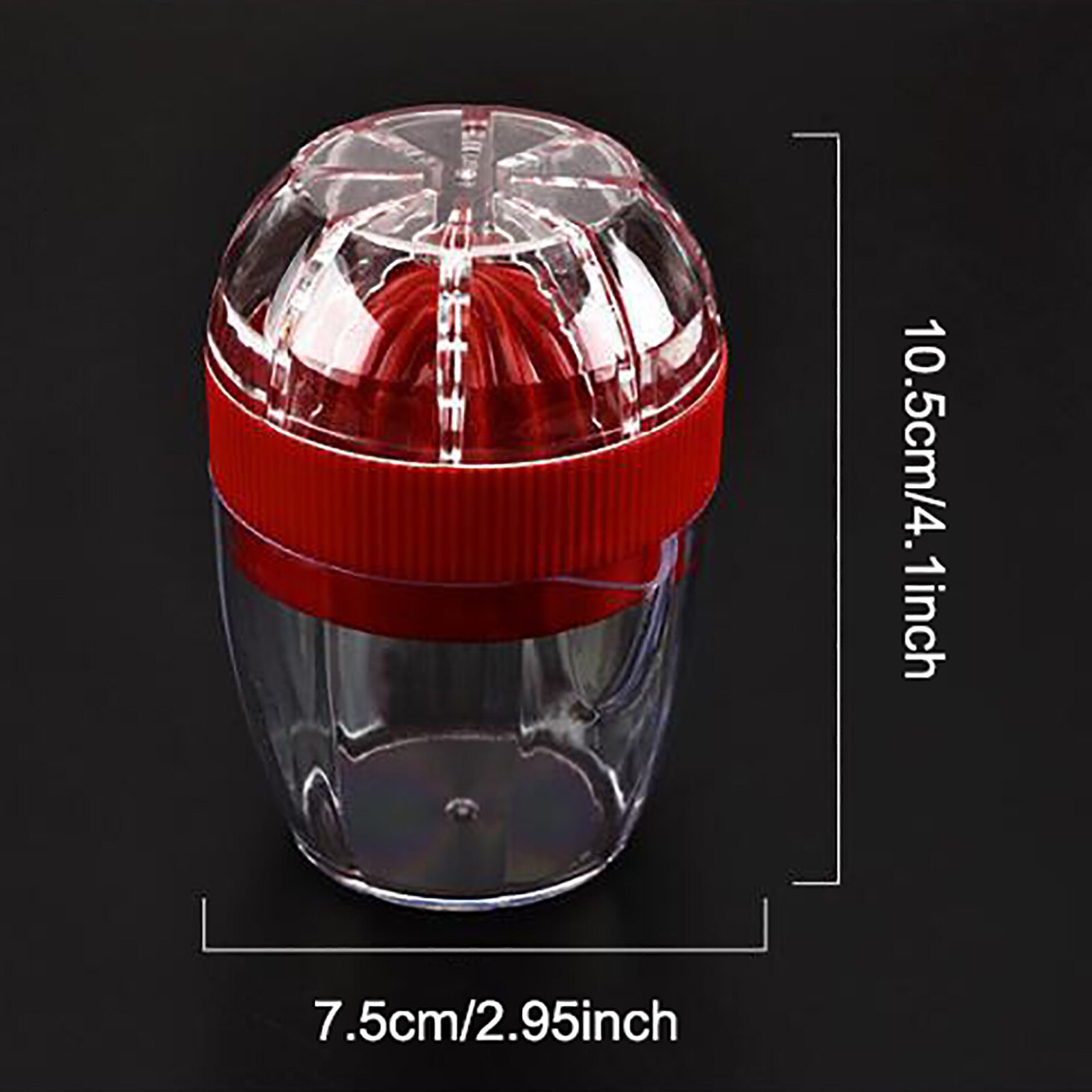2 in 1 Squeezer Mini Fruit Juice Cup Cooking Tool Household Manual Juicer with Funnel Orange Lemon Juice Squeeze Tool