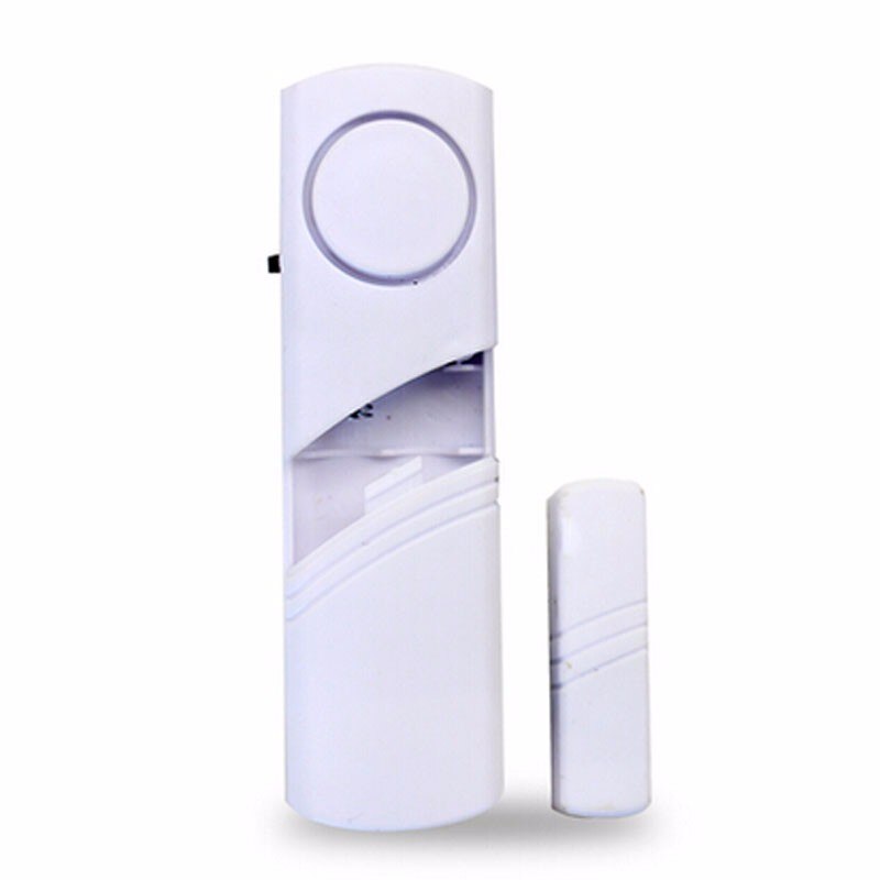 Deur Raam Draadloze Alarmsysteem met Magnetische Sensor Home Veiligheid Draadloze Langere Systeem Beveiliging Apparaat Wit
