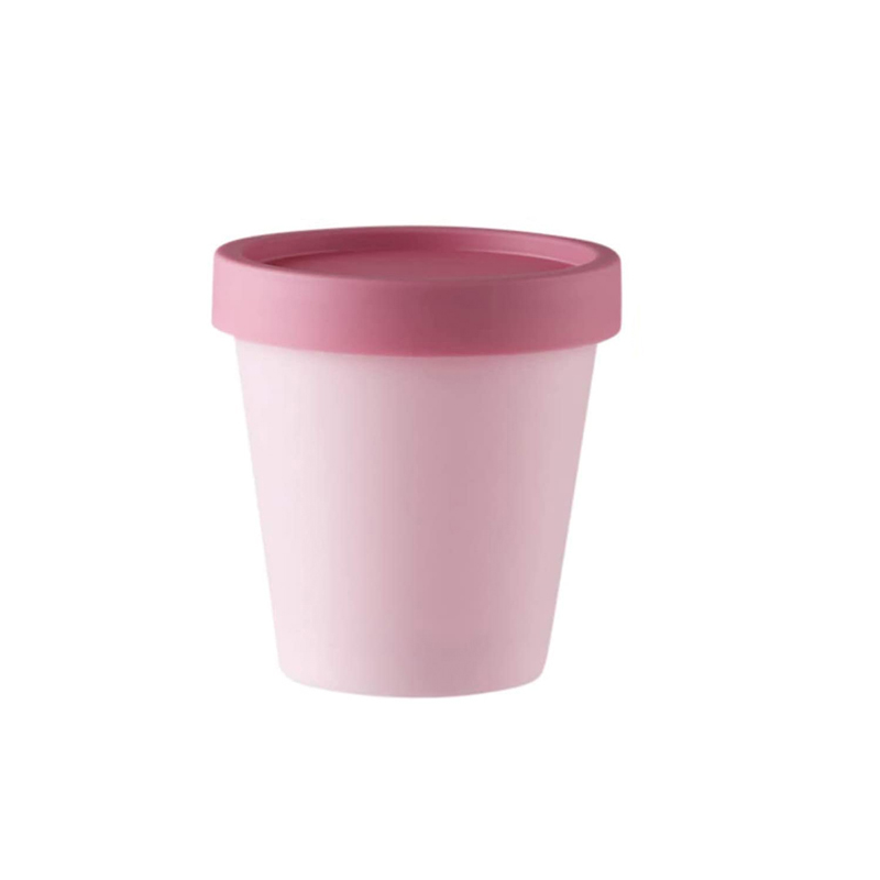10 stuks lege potjes 50g 100g 200g veelkleurige plastic cosmetische make-up gezichtscrème container ijspot met binnendeksel: Chocolade