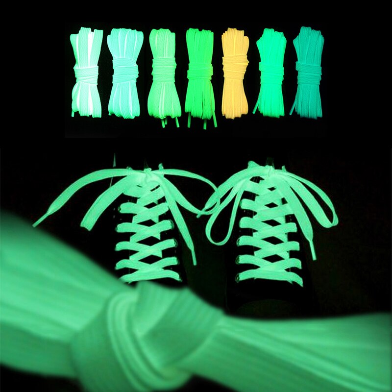 Kolor fluorescencyjne sznurowadła holograficzne odblaskowe sznurowadła dwustronne odblaskowe płaskie sznurowadła trampki sznurowadła