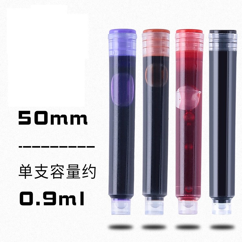 20pcs Color Ink Supplies fountain Pen ink Refill cartridge office school student stationery
