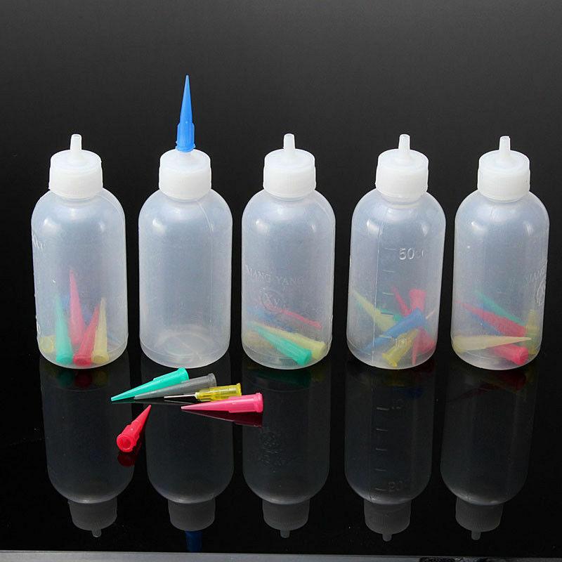 2/5pcs/Set Jam Painting Squeeze Bottles with 35 Nozzles Cake Decor Baking Pastry 50ML Bottle Drawing Tools Jam Pot Cake Tools