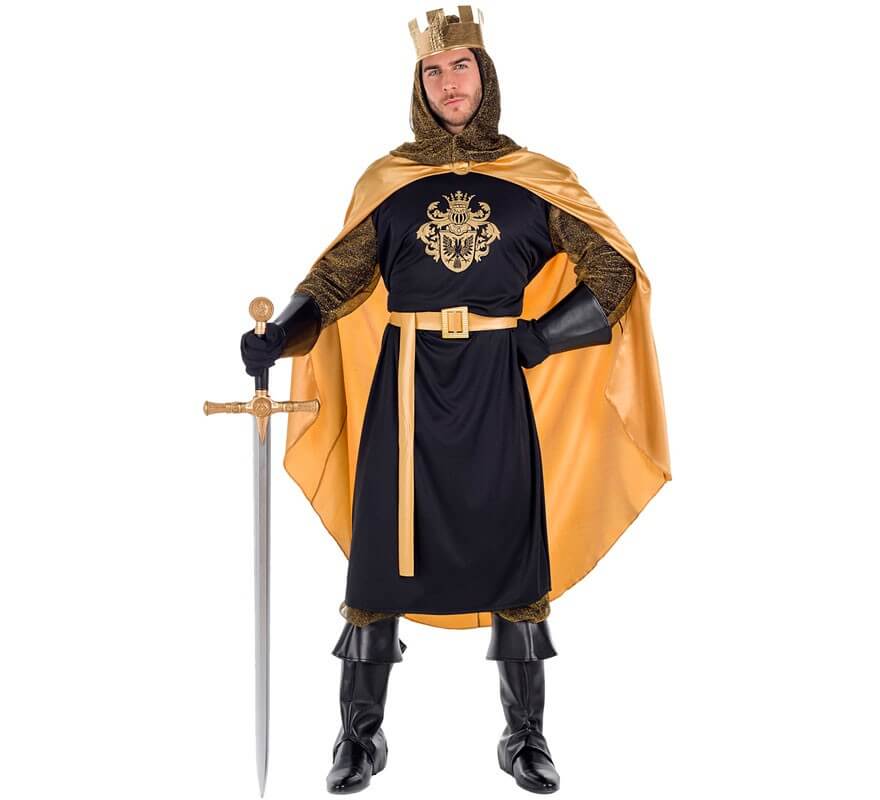 Disfraz de Rey Medieval para hombre