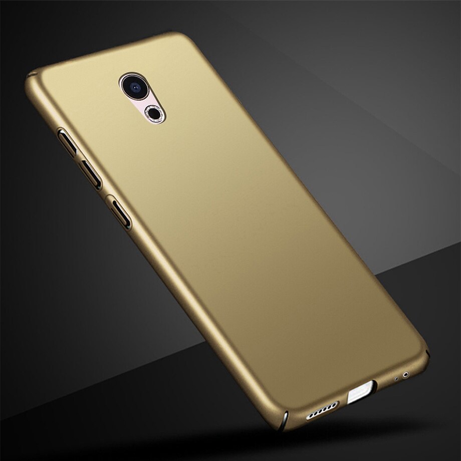 100% Originale Caso di Abitazioni di lusso per Meizu Pro 6 per Meizu Pro 6 S Del Telefono Custodie dura del PC glassata di della copertura PER IL Meizu PRO6 PRO 6 s: For Meizu Pro 6s / Gold