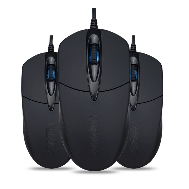 V9 Gaming Mice Mouses 3 Button 1200 DPI USB Wired Silent Optical Compatible with PC Laptop 3-Level Resolution