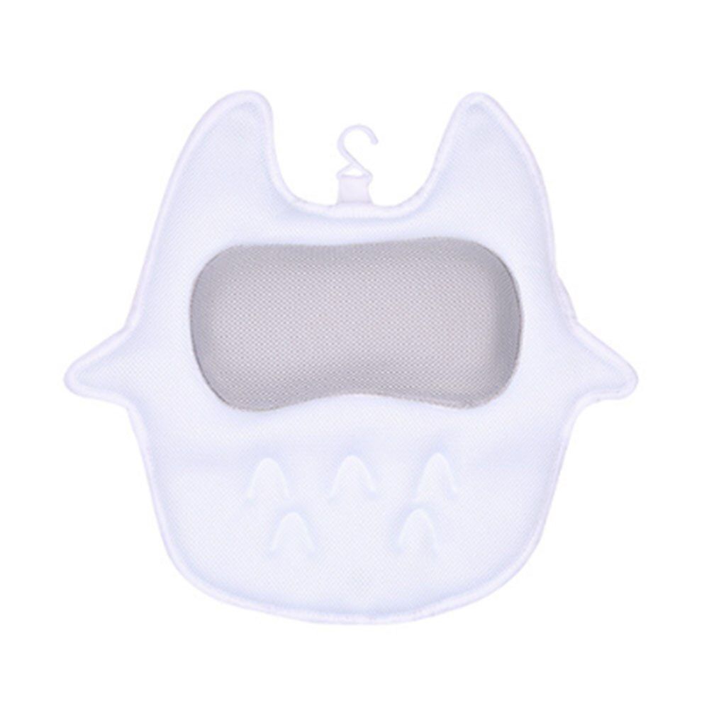 Comfortable Bath Pillow Soft SPA Headrest Bathtub Pillow with Backrest Suction Cup Neck Cushion Bathroom Accessories