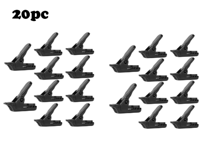 5/10/20 Stuks Luifel Klem Tarp Clips Snap Hangers Tent Camping Survival Draai Tool Voor Outdoor kamp Wandeling Camping Apparatuur Verkoop: Blauw