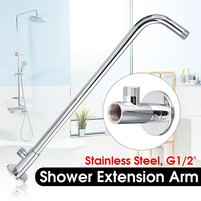 90/135 grad Dusche Kopf Verlängerung Arm Multisize Edelstahl Wand Montiert Rohr Dusche Kopf Arm für Bad Ersatz